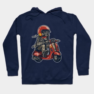 scooter never die Hoodie